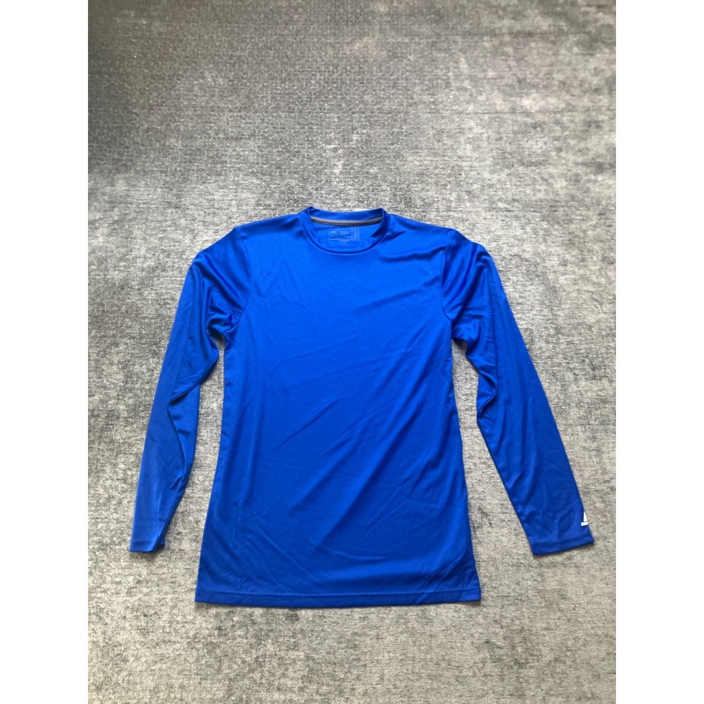 Russell Athletic Dri-Power Shirt Mens Small Royal Blue Jersey Logo Gym Workout